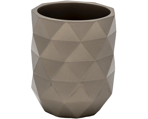 Стакан для зубных щеток Ridder Joyce 2165107 Серый металлик