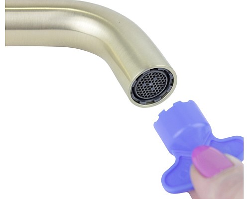 Смеситель для раковины настенный Bronze de Luxe 1760'S 5530CG матовое золото