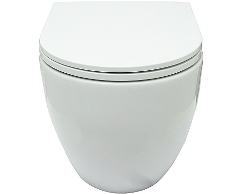 Унитаз Allen Brau Reality 4.32006.20 подвесной Белый без сиденья