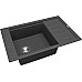 Кухонная мойка Florentina Липси-780Р 20.275.D0780.102 Черная
