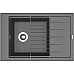 Кухонная мойка Florentina Липси-780Р 20.275.D0780.102 Черная