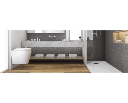 Поддон литьевой Essentia ЧЕРНЫЙ 1000x700 GOOD DOOR
