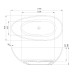 Отдельностоящая ванна из камня C-bath Demetra 170x85