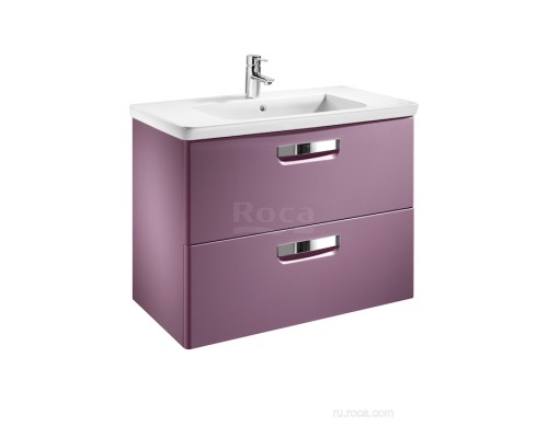 Тумба под раковину Roca The Gap 70 ZRU9302741 фиолетовая