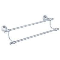 Полотенцедержатель двойной Veragio Gialetta 45, хром