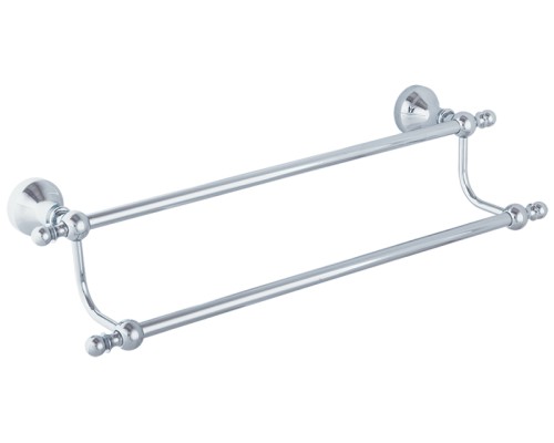 Полотенцедержатель двойной Veragio Gialetta 45, хром