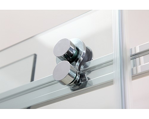 Душевое ограждение Black & White S208100x80