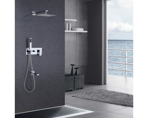 Душевая система ABBER Daheim AF8217 хром