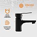 Смеситель для раковины Orange Loop M26-021B Черный