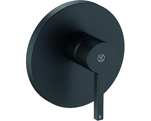 Смеситель для душа Kludi Nova Fonte Puristic 206553915 Черный матовый