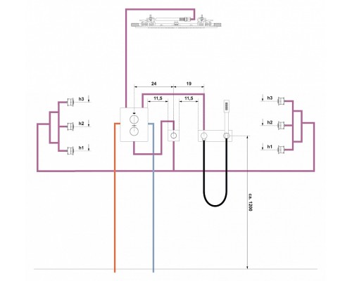 Боковой душ Grohe 27251000