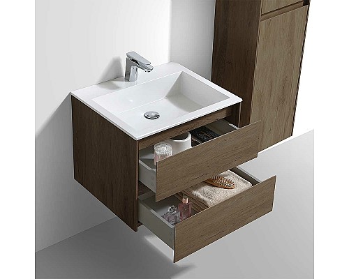 Тумба под раковину Vincea Luka 60 VMC-2L600TO подвесная T.Oak
