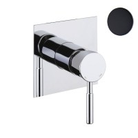 Смеситель для душа встраиваемый Webert Rimini RI880101560 черный