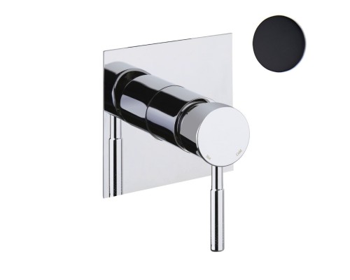 Смеситель для душа встраиваемый Webert Rimini RI880101560 черный