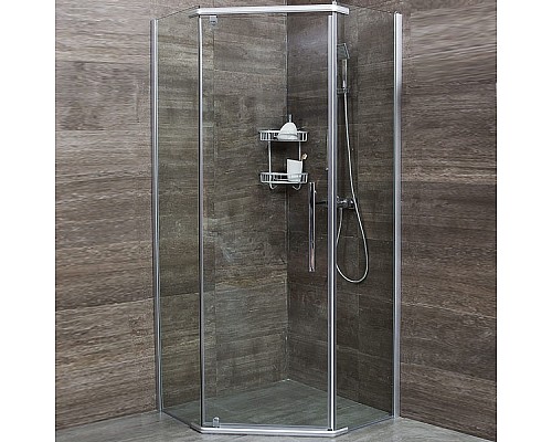 Душевой уголок Erlit Comfort 90х90 ER10109V-C1 профиль Хром стекло прозрачное