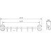 Вешалка для полотенец Frap F19 F1915-6 Хром