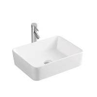 Раковина SinteSi LVB-APP-401 накладная белая 480х370х130, без отверстия под смеситель