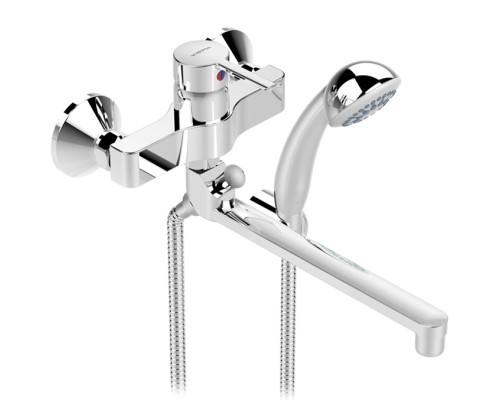 Смеситель для ванны Vidima Logik BA280AA Хром