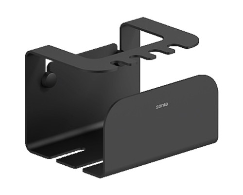 Держатель для зубных щеток Sonia Quick 185283 Черный матовый