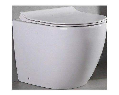 Унитаз CeramaLux NS-3176 приставной с сиденьем Микролифт