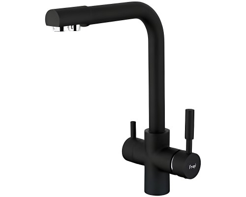 Смеситель для кухни Frap F4352-7 Черный матовый