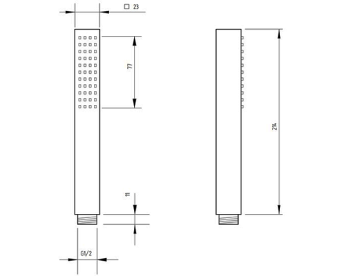 Ручной душ Migliore Quadra 20041 Золото