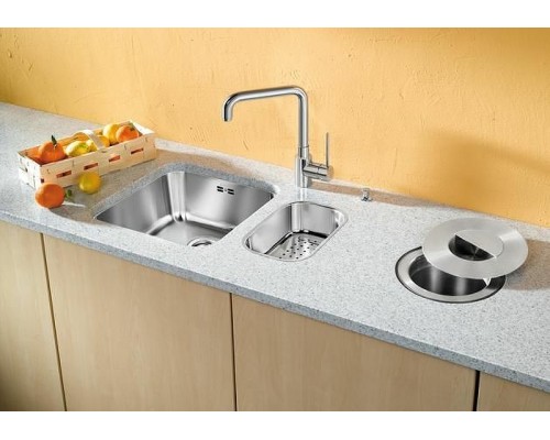 Кухонная мойка Blanco Supra 400-U 518201 Нержавеющая сталь полированная