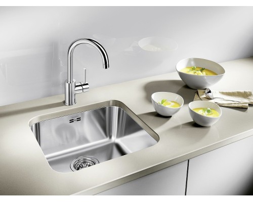 Кухонная мойка Blanco Supra 400-U 518201 Нержавеющая сталь полированная