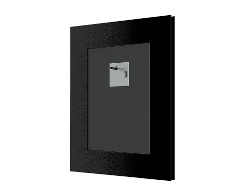 Зеркало Evoform Exclusive 62х52 BY 3376 с фацетом в багетной раме - Состаренное серебро с орнаментом 120 мм