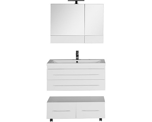 Тумба под раковину Aquanet Нота 90 171492 подвесная Белая