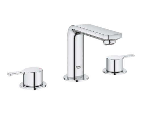 Смеситель Grohe для раковины на 3 отверстия с низкимом