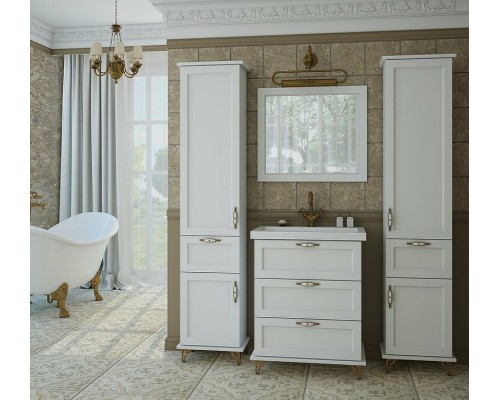 Зеркало Эстет Bali Classic 80 ФР-00002235 Белое