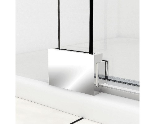 Душевая дверь Vincea Extra 110 VDP-1E1011CL профиль Хром стекло прозрачное