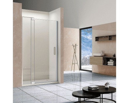 Душевая дверь Vincea Extra 110 VDP-1E1011CL профиль Хром стекло прозрачное