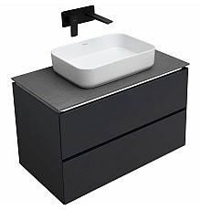 Тумба под раковину Allen Brau Infinity 85 1.21001.AM подвесная Антрацит матовый
