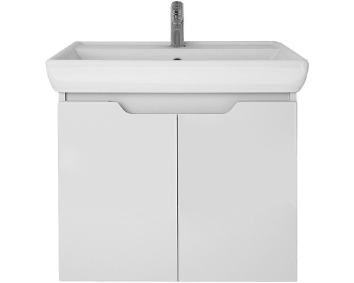 Тумба под раковину Dreja Q (D) 60 99.1001 подвесная Белая