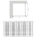 Душевое ограждение NEW TRENDY AVEXA BLACK 110x200 (черный)