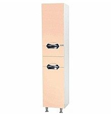 Шкаф пенал Bellezza Альфа 35 4628804110075 Бежевый Белый