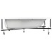 Каркас сварной для акриловой ванны Aquanet Riviera 180x80