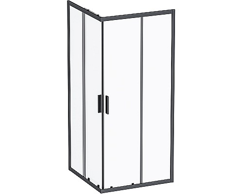 Душевой уголок AM.PM Gem S 90х90 W93G-403-090BT профиль Черный матовый стекло прозрачное