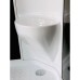Душевая кабина Royal Bath НК 100x100 с гидромассажем задняя стенка Черная