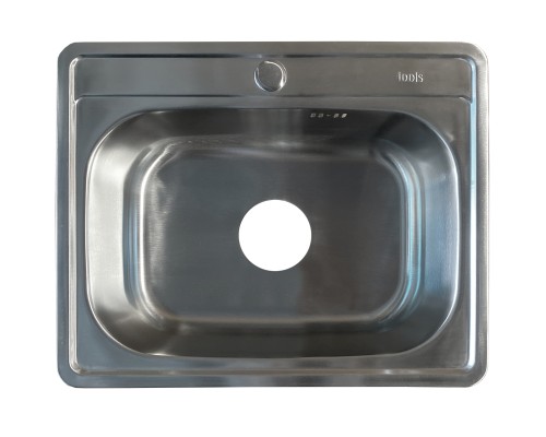 Мойка IDDIS Basic нержавеющая сталь сатин 530x430