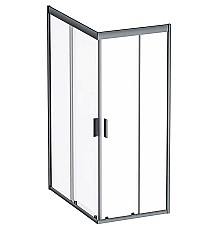 Душевой уголок AM.PM Gem 120х80 W90G-404-120280-BT Черный матовый