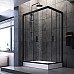 Душевой уголок AM.PM Gem 120х80 W90G-404-120280-BT Черный матовый