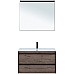 Тумба под раковину Aquanet Lino 90 253913 подвесная Дуб веллингтон