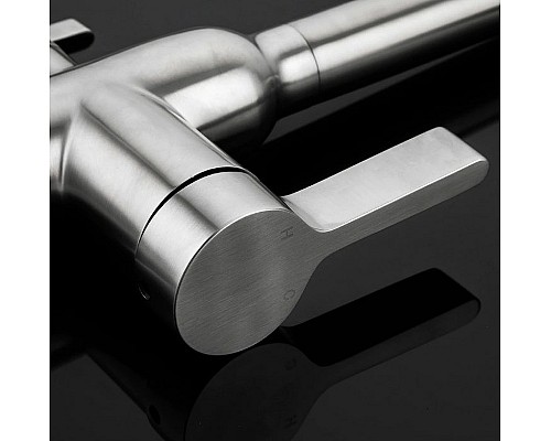 Смеситель для кухни Gappo G4399-4 Нержавеющая сталь