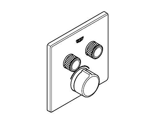 Смеситель Grohe для ванны/душа 2 кнопки управления 29148000