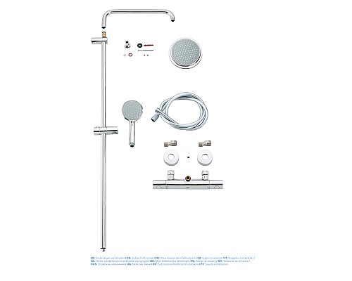Душевая система Grohe с термостатом для душа 27922000