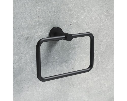 Кольцо для полотенец Colombo Design Plus W4931.NM Черное матовое