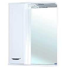 Зеркало со шкафом Bellezza Классик 65 L 4611910002013 с подсветкой Белое